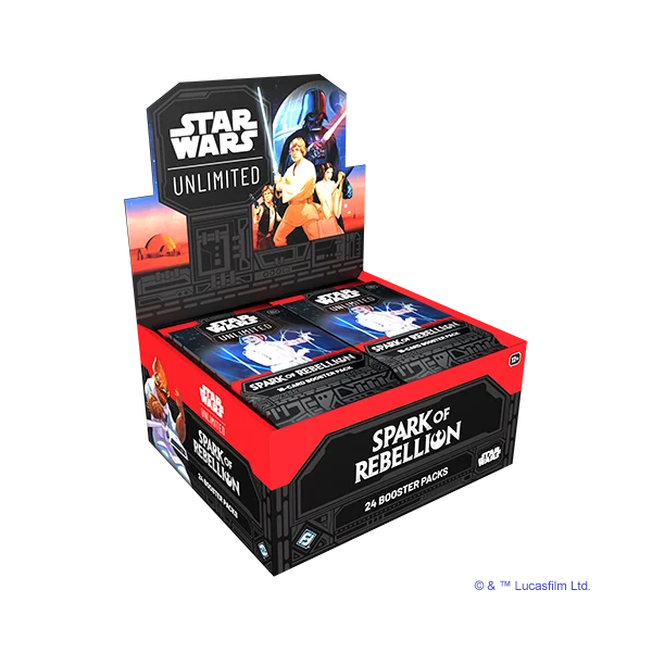 Star Wars: Unlimited &ndash; Spark of Rebellion (Booster-Display EN)