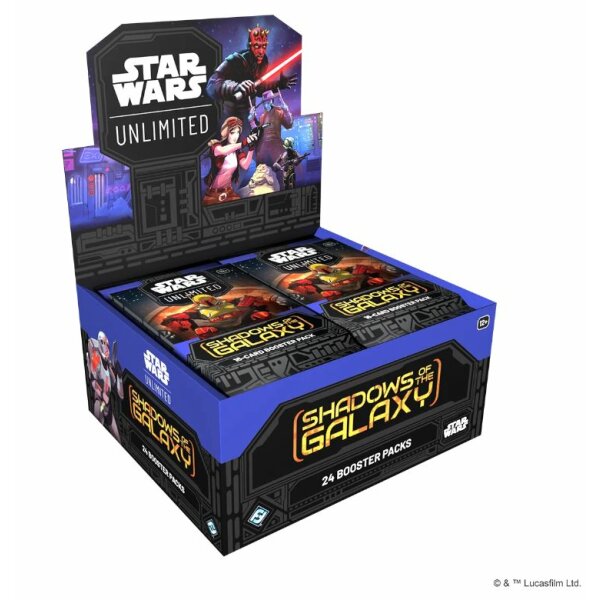 Star Wars: Unlimited &ndash; Shadows of the Galaxy (Booster-Display EN)