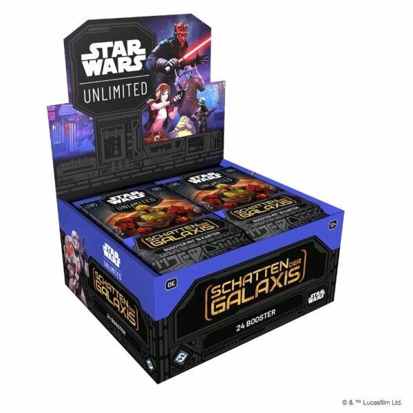 Star Wars: Unlimited &ndash; Schatten der Galaxis (Booster-Display DE)