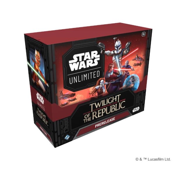 Star Wars: Unlimited &ndash; Twilight of the Republic (Prerelease-Box EN)