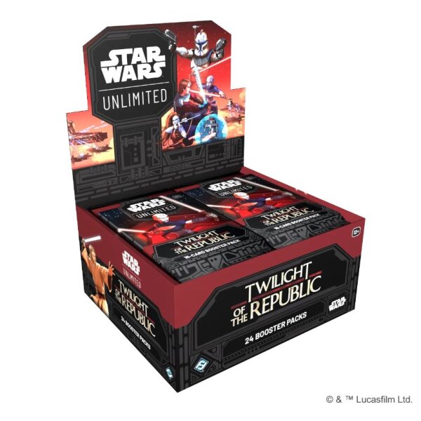 Star Wars: Unlimited &ndash; Twilight of the Republic (Booster-Display EN)