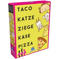 Taco Katze Ziege Käse Pizza