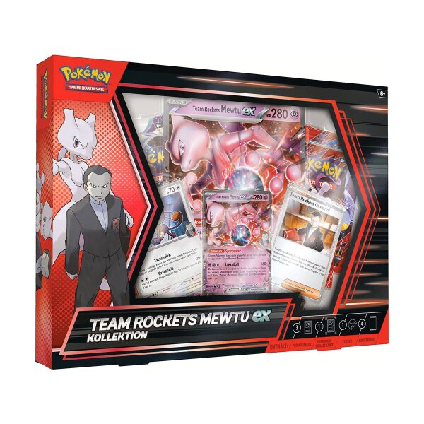 PKM Team Rockets Mewtu-ex Kollektion (DE)