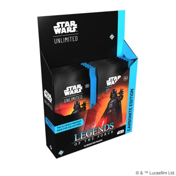 Star Wars: Unlimited – Legends of the Force (Carbonite-Booster-Display EN)