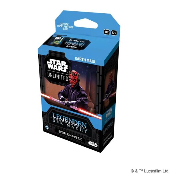 Star Wars: Unlimited – Legenden der Macht (Spotlight-Deck Darth Maul DE)
