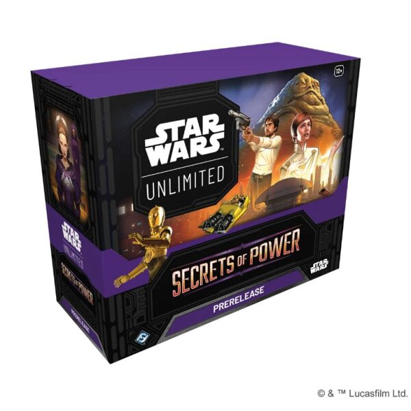 Star Wars: Unlimited – Secrets of Power (Prerelease-Box EN)