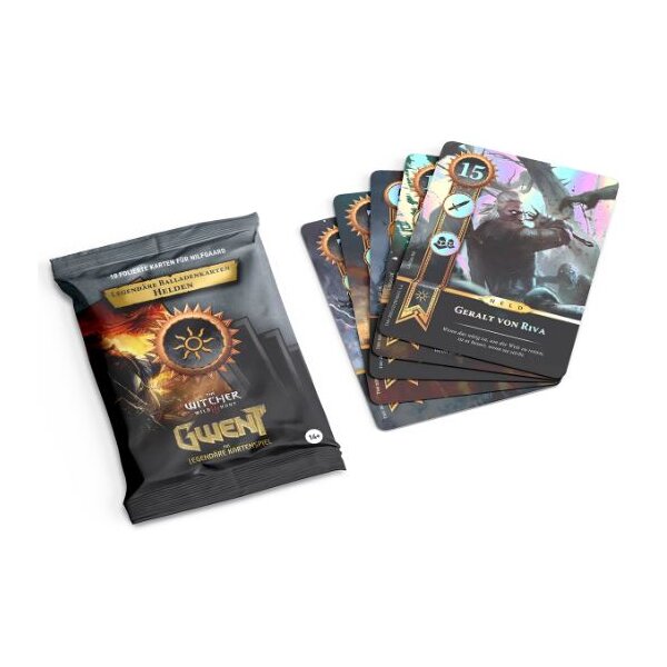 Gwent – Legendäre Balladenkarten Helden: Nilfgaard