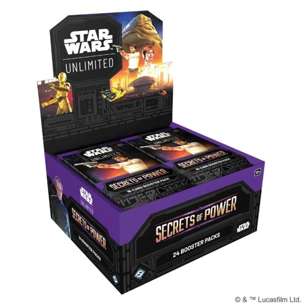 Star Wars: Unlimited – Secrets of Power (Booster-Display EN)