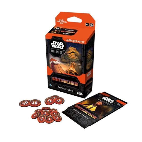 Star Wars: Unlimited – Gesetzlose Zeiten (Spotlight-Deck Jabba der Hutte DE)