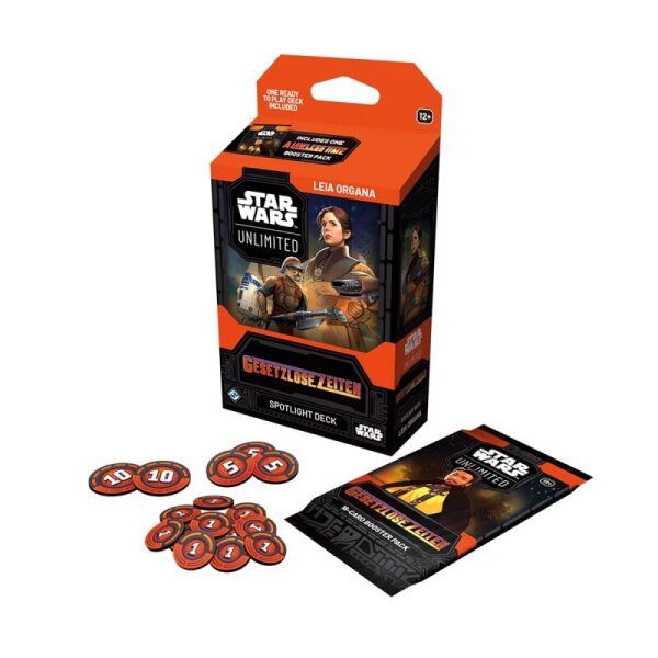 Star Wars: Unlimited – Gesetzlose Zeiten (Spotlight-Deck Leia Organa DE)