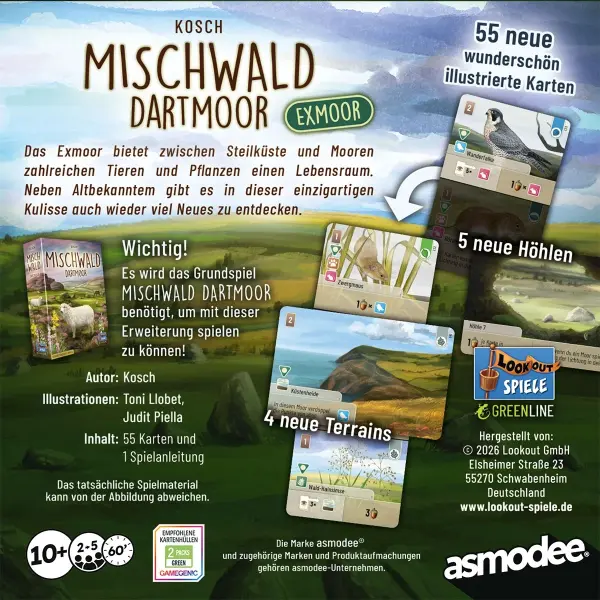 Mischwald: Dartmoor - Exmoor