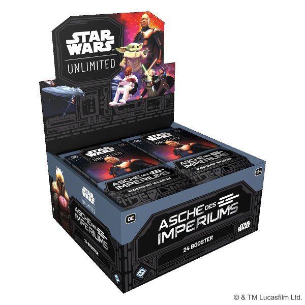 Star Wars: Unlimited – Asche des Imperiums (Booster-Display DE)