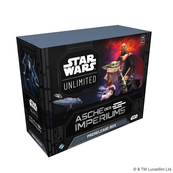 Star Wars: Unlimited – Asche des Imperiums (Prerelease-Box DE)