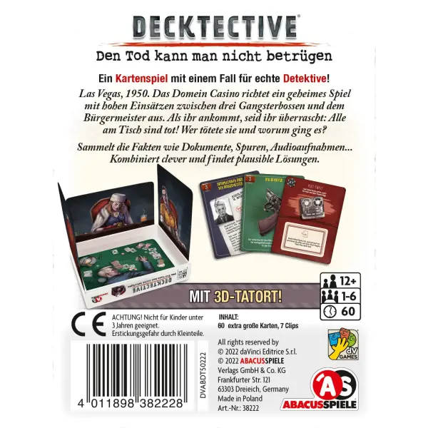 Decktective - Den Tod kann man nicht betrügen